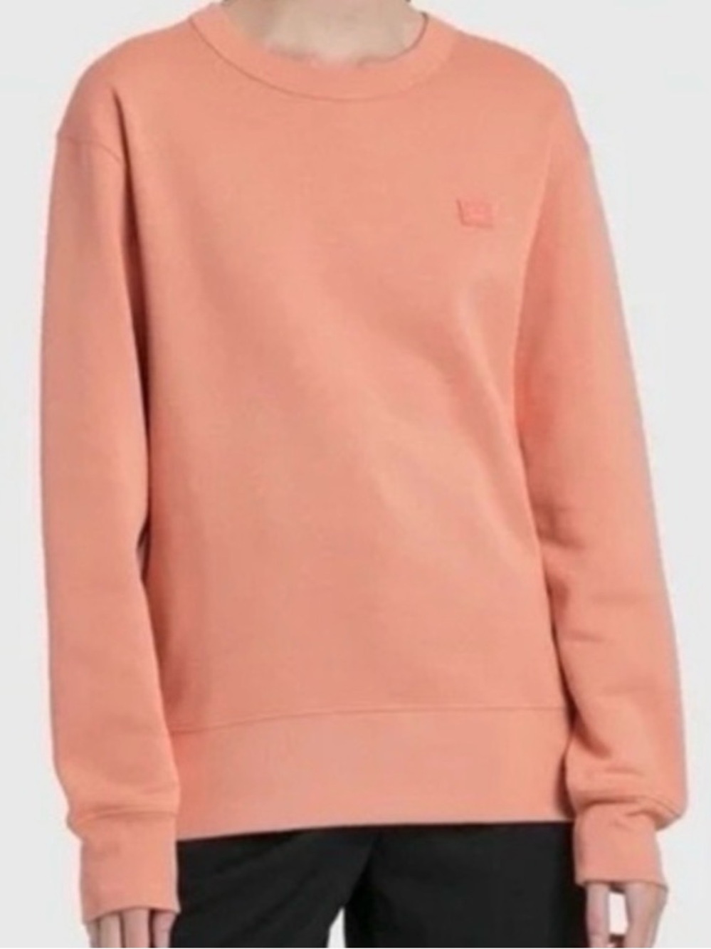 Acne Studios Coral Peach Sweatshirt